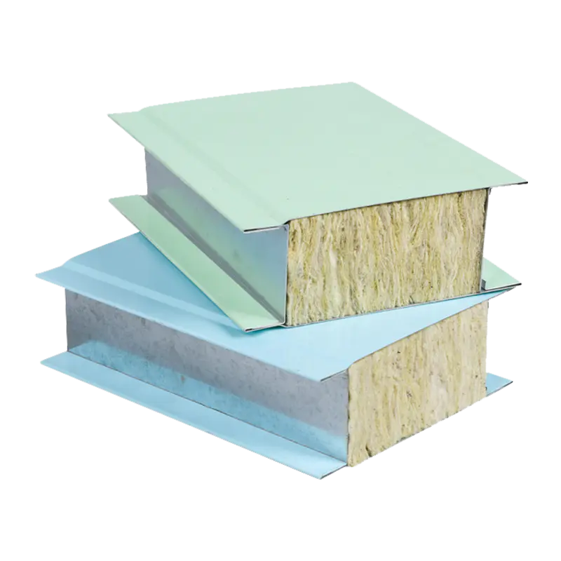 Machine-Made Rock Wool Cleanroom Panel