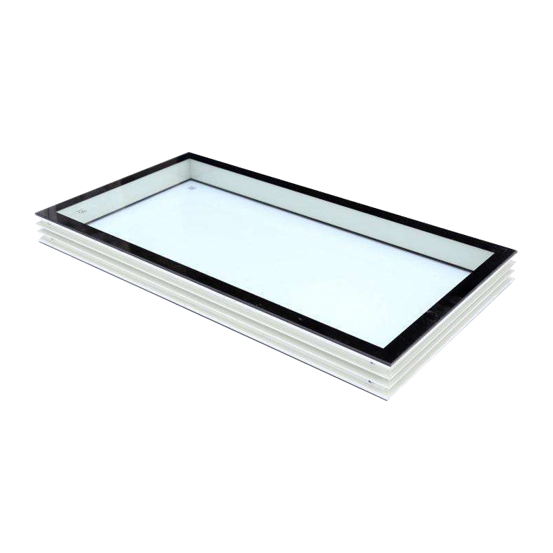 Naka-gitna na double-glazed na cleanroom window
