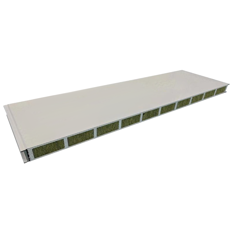 Hollow magnesium oxide rock wool cleanroom panel